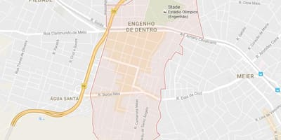Térkép Engenho de Dentro