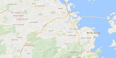 Térkép favela Bento Ribeiro