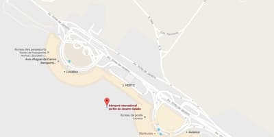 Térkép Galeão repülőtér