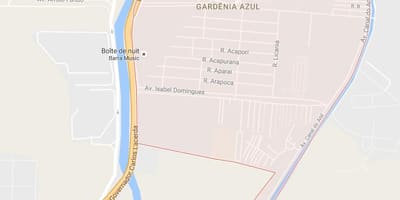 Térkép Gardênia Azul