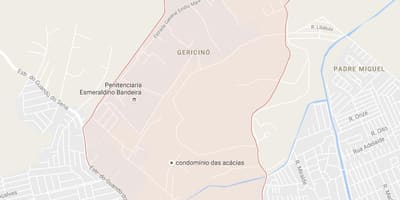 Térkép Gericinó