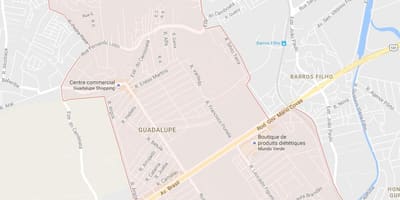 Térkép Guadalupe