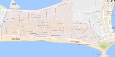 Térkép Ipanema