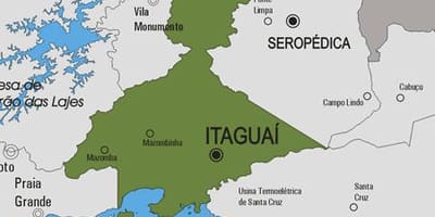 Térkép Itaguaí önkormányzat