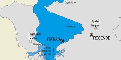 Térkép Itatiaia önkormányzat