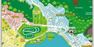 Térkép Jockey Club Brasileiro