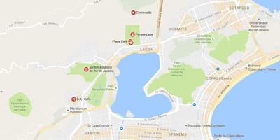 Térkép Lage park