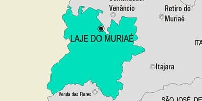 Térkép Laje tenni Muriaé önkormányzat