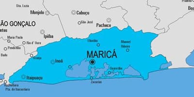 Térkép Maricá önkormányzat