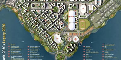 Térkép Olimpiai park öröksége