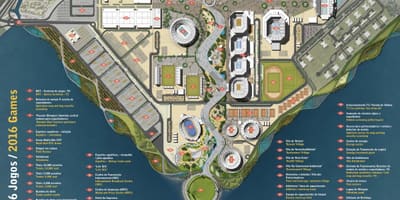 Térkép Olimpiai Park