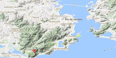 Térkép Pedra da Gávea