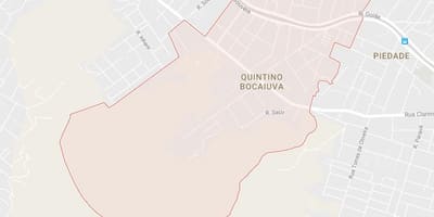Térkép Quintino Bocaiúva