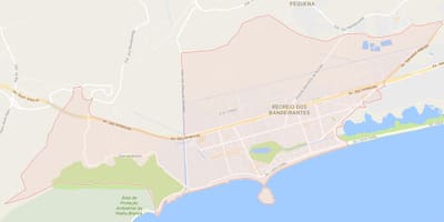 Térkép Recreio dos Bandeirantes