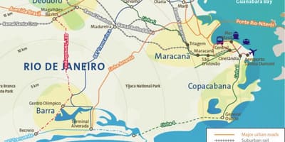 Térkép Rio de Janeiro repülőterek