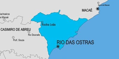 Térkép Rio de Janeiro önkormányzat