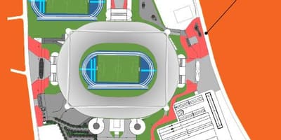 Térkép stadion Engenhão