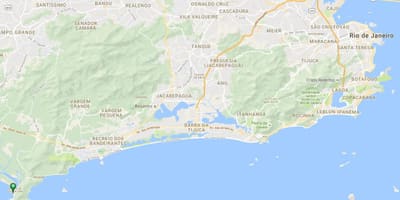 Térkép strand Barra de Guaratiba