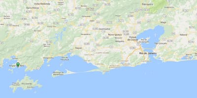 Térkép strand Dentro