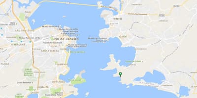 Térkép strand Forte Imbuí