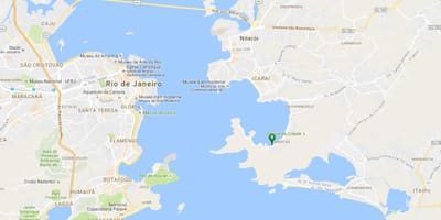 Térkép strand Samanguaia