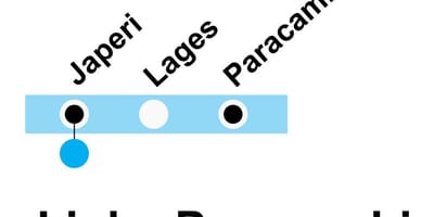 Térkép SuperVia - Line Paracambi