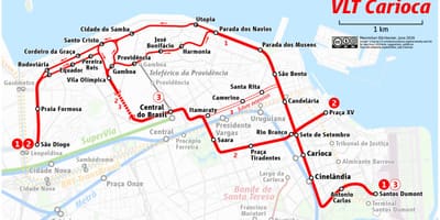 Térkép VLT Rio de Janeiro